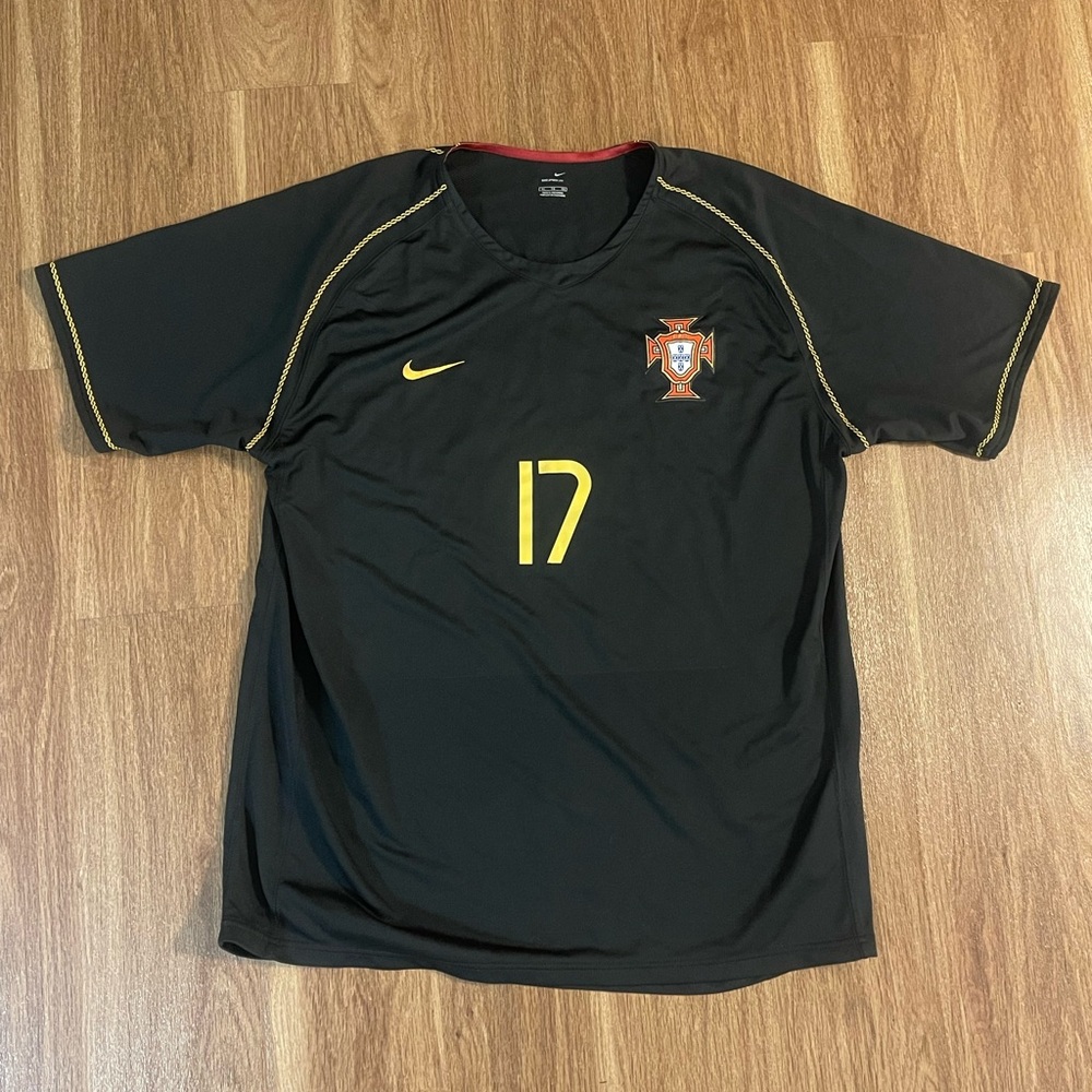 Nike Portugal FIFA World Cup 2006 Alternate Jersey Cristiano Ronaldo XL Vintage